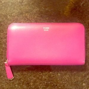 Fendi two color wallet (authentic)